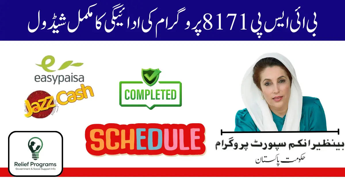 BISP 8171 Payment Phase