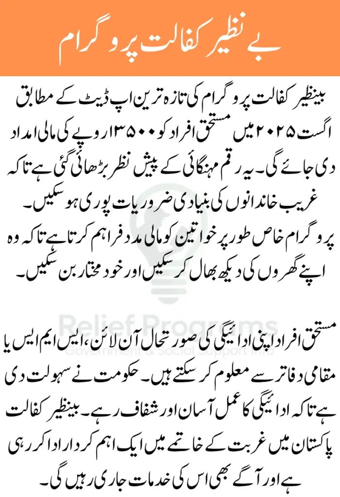 Benazir Kafaalat