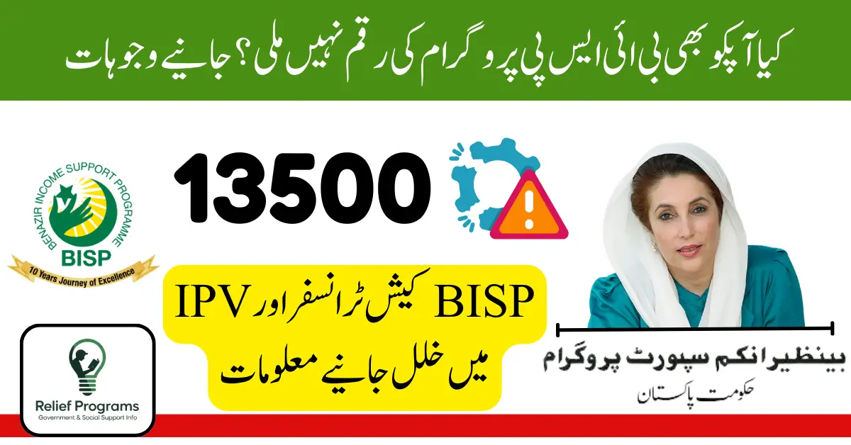 BISP Cash Transfers